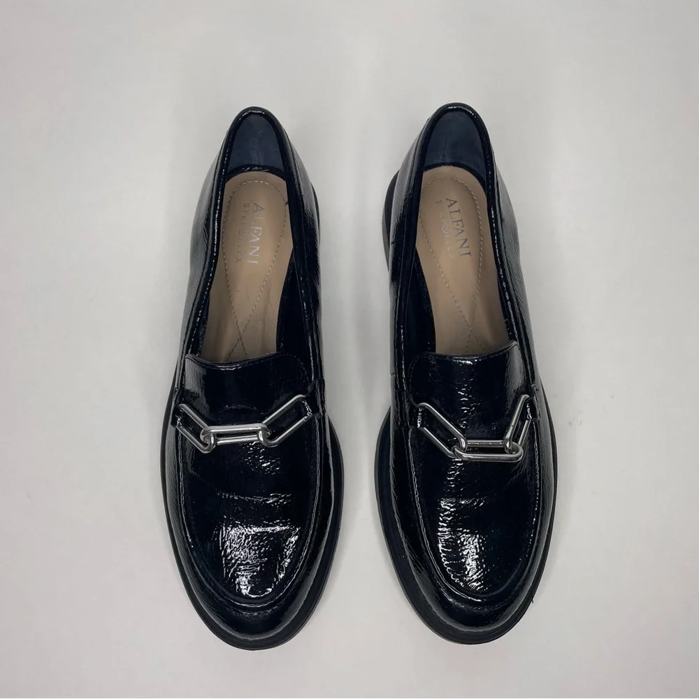 NWOT Alfani Step-N-Flex Galilyao Women’s Slip On Dressy Loafers size 7.5